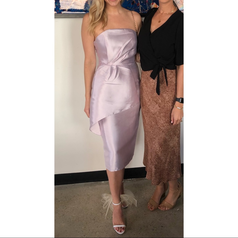 ASOS organza midi dress